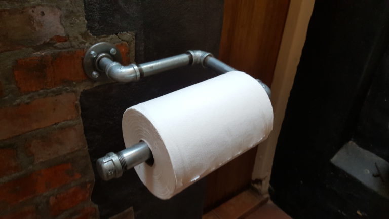 Steampipe Paper Towel Holder
